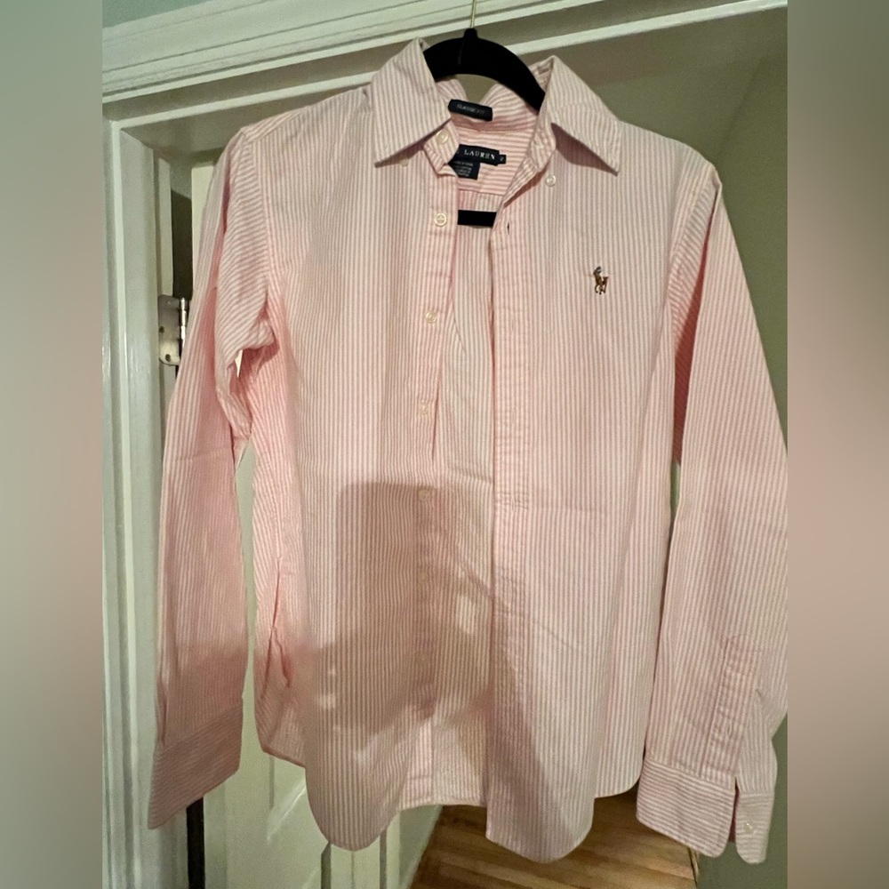 Ralph Lauren womens button up polo
